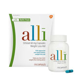 alli Weight Loss Diet Pills, Orlistat 60 mg Capsules, 120 Count Refill Pack